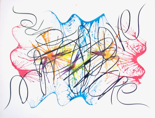 spatter
                            poem